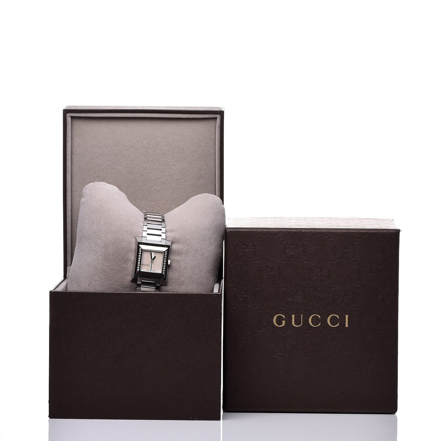 Stainless Steel Diamond Mother of Pearl 23mm 111L Quartz Watch