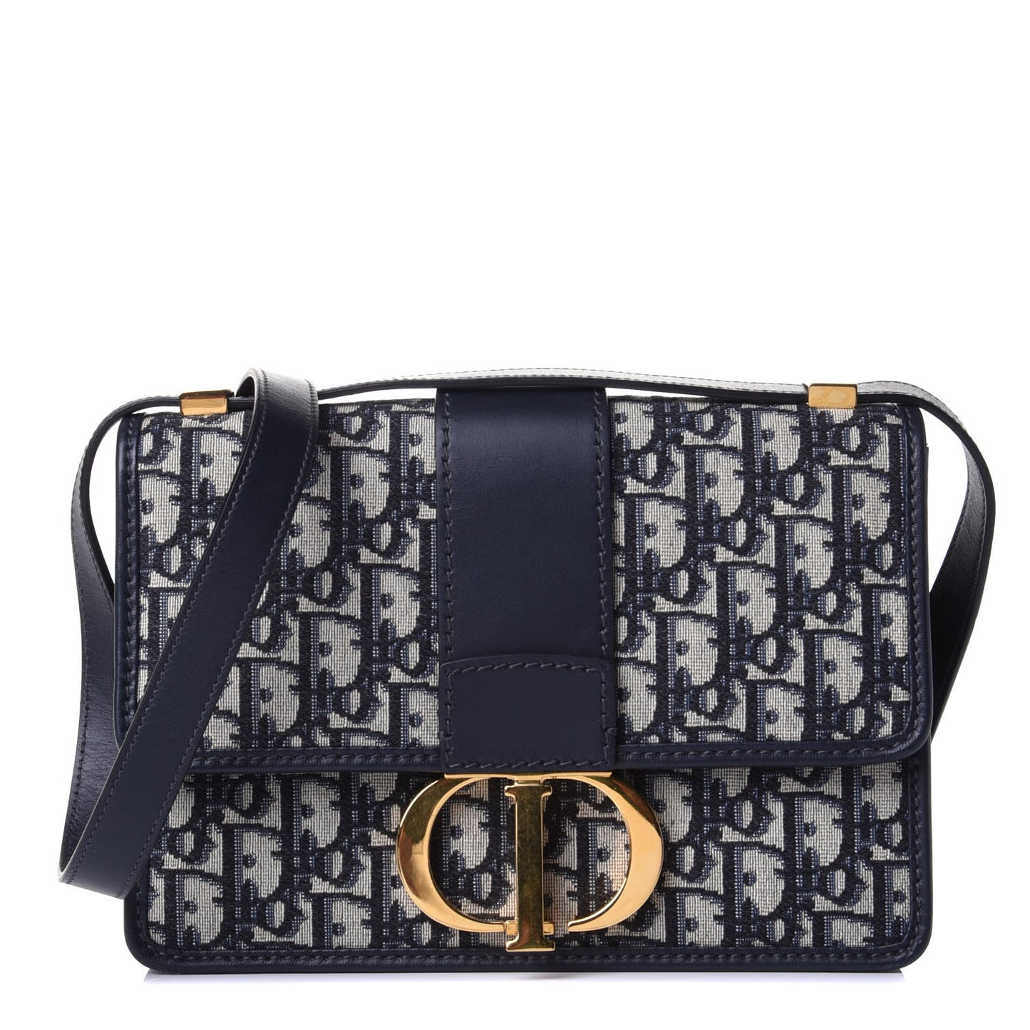 Oblique 30 Montaigne Flap Bag Blue