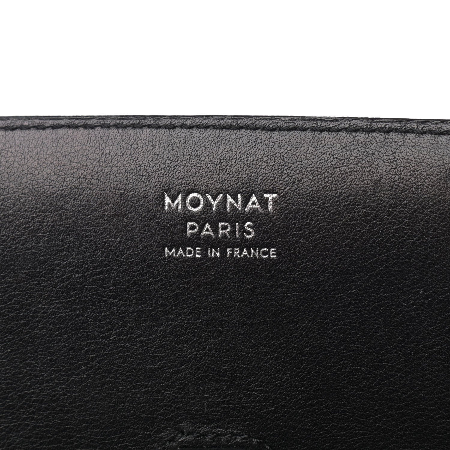 Moynat Calfskin Ballerine Tote Black 6 of 13
