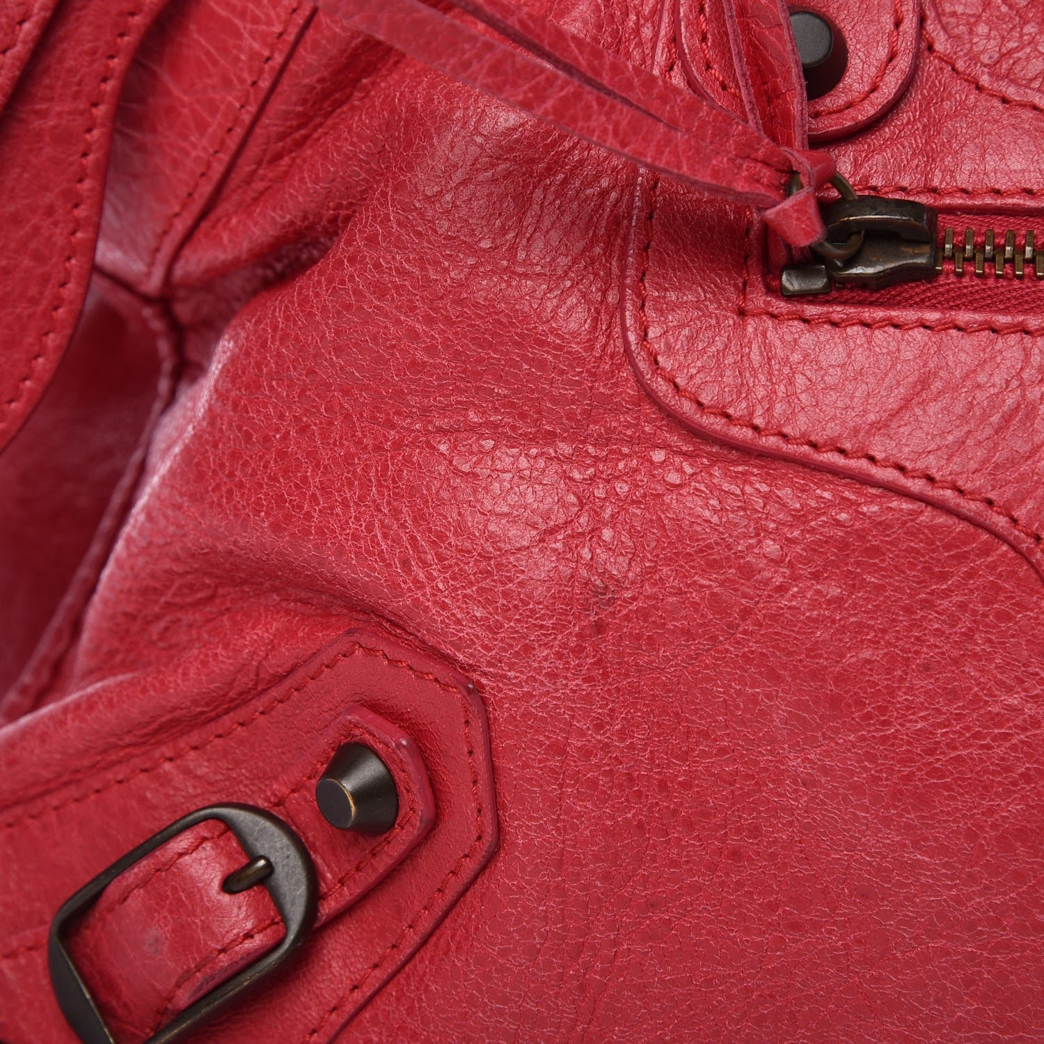 Balenciaga Agneau Classic Hardware Part Time Rose Thulian 10 of 17