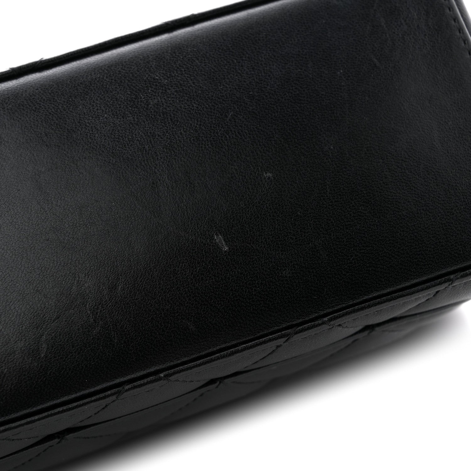 Chanel Lambskin Quilted CC Logo Mini Flap Black 11 of 13