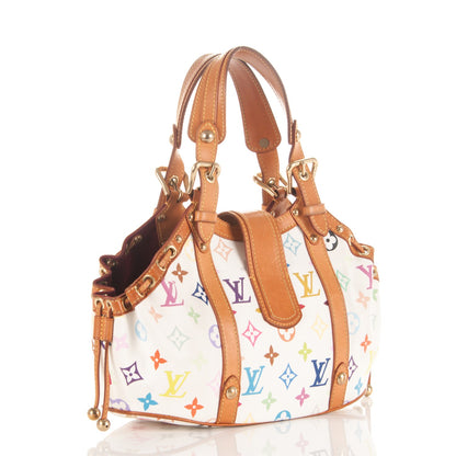 Louis Vuitton Monogram Multicolor Theda GM White 3 of 8