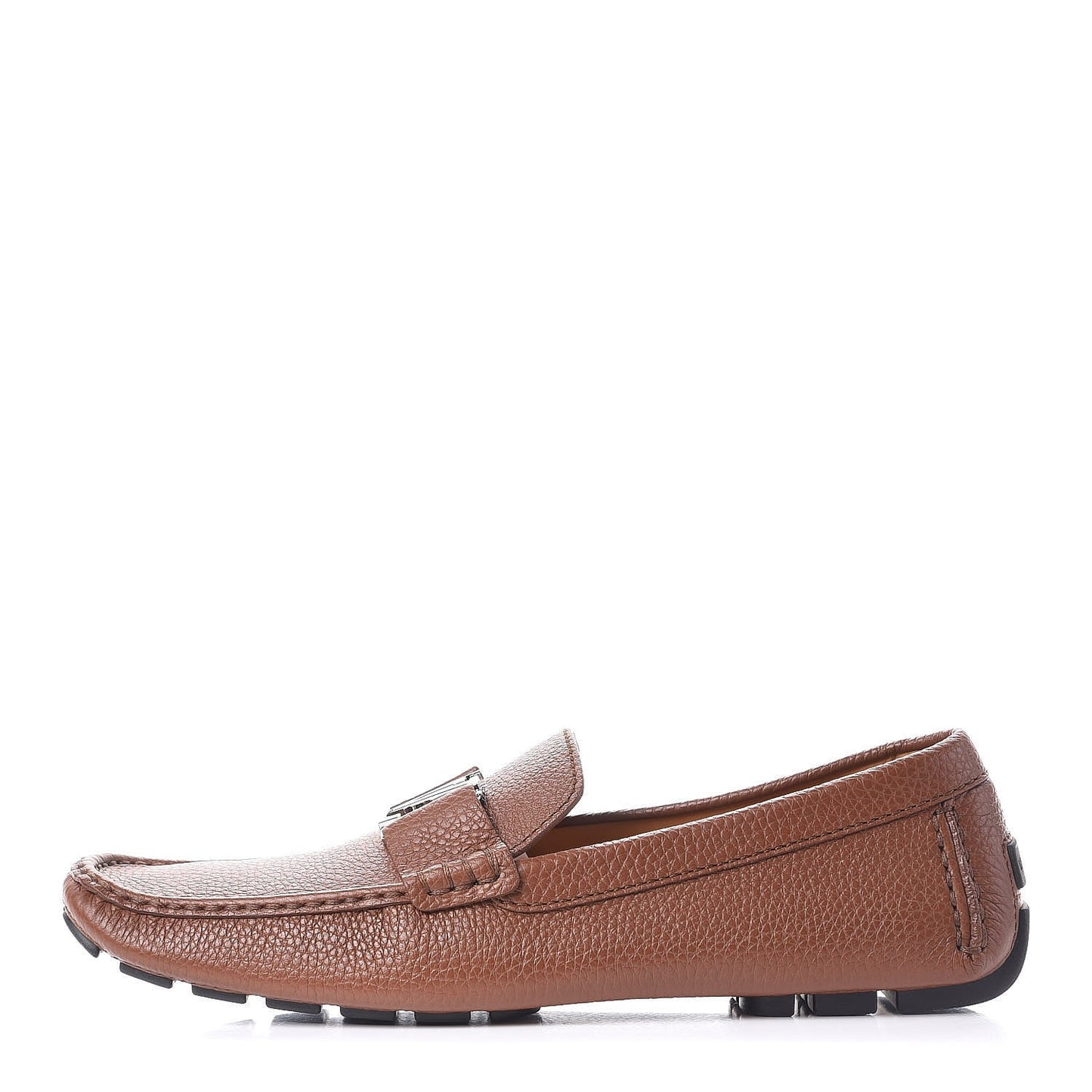 Calfskin Monte Carlo Moccasin Loafers 10.5 Cognac