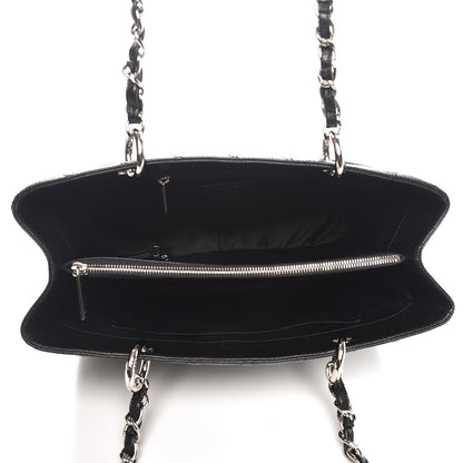Chanel Caviar Quilted Grand Shopping Tote GST Black 5 of 9