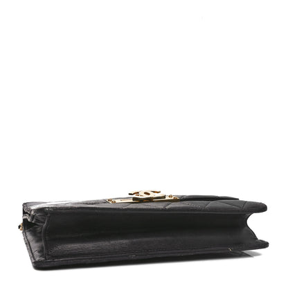 Chanel Lambskin Quilted Medium Golden Class Flap Black 4 of 10