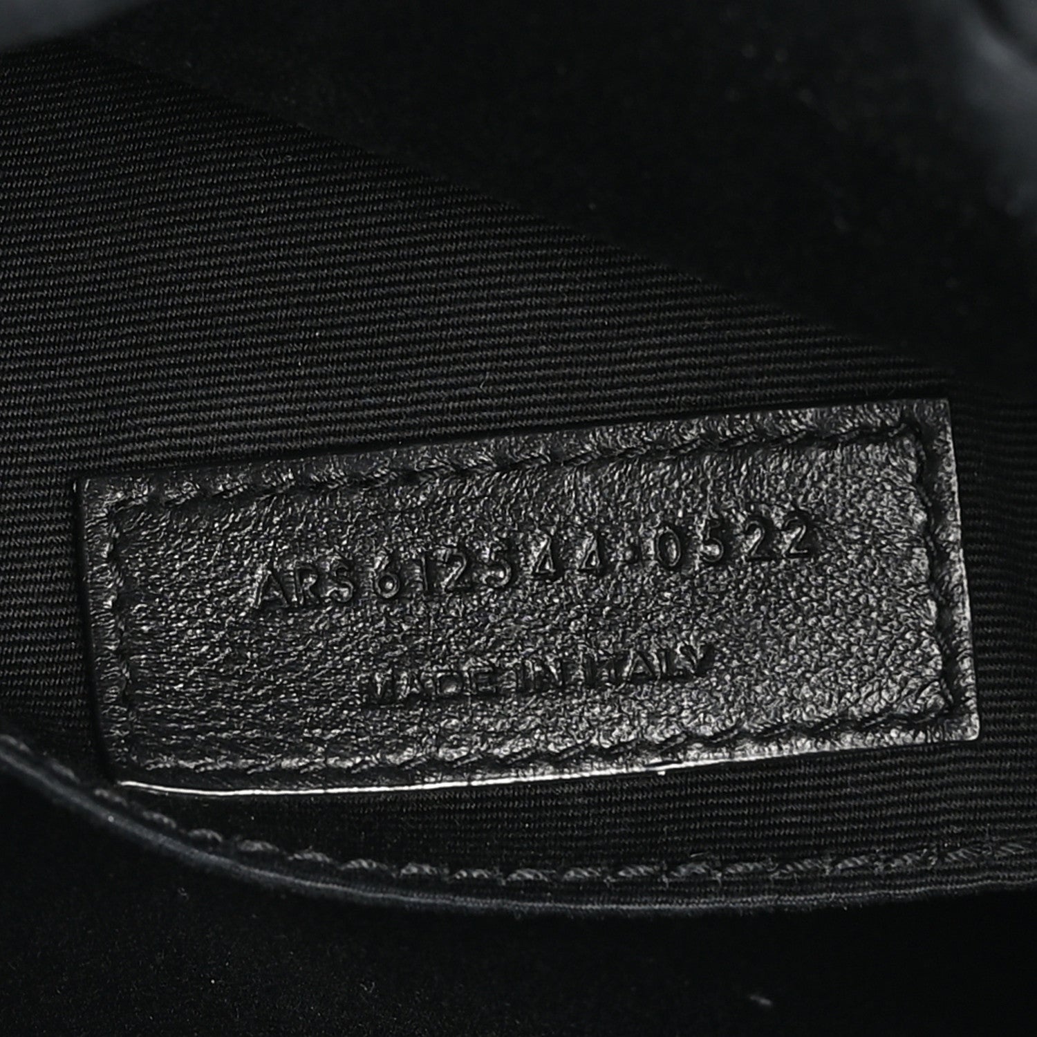Saint Laurent Calfskin Matelasse Monogram Lou Camera Bag Black 7 of 11
