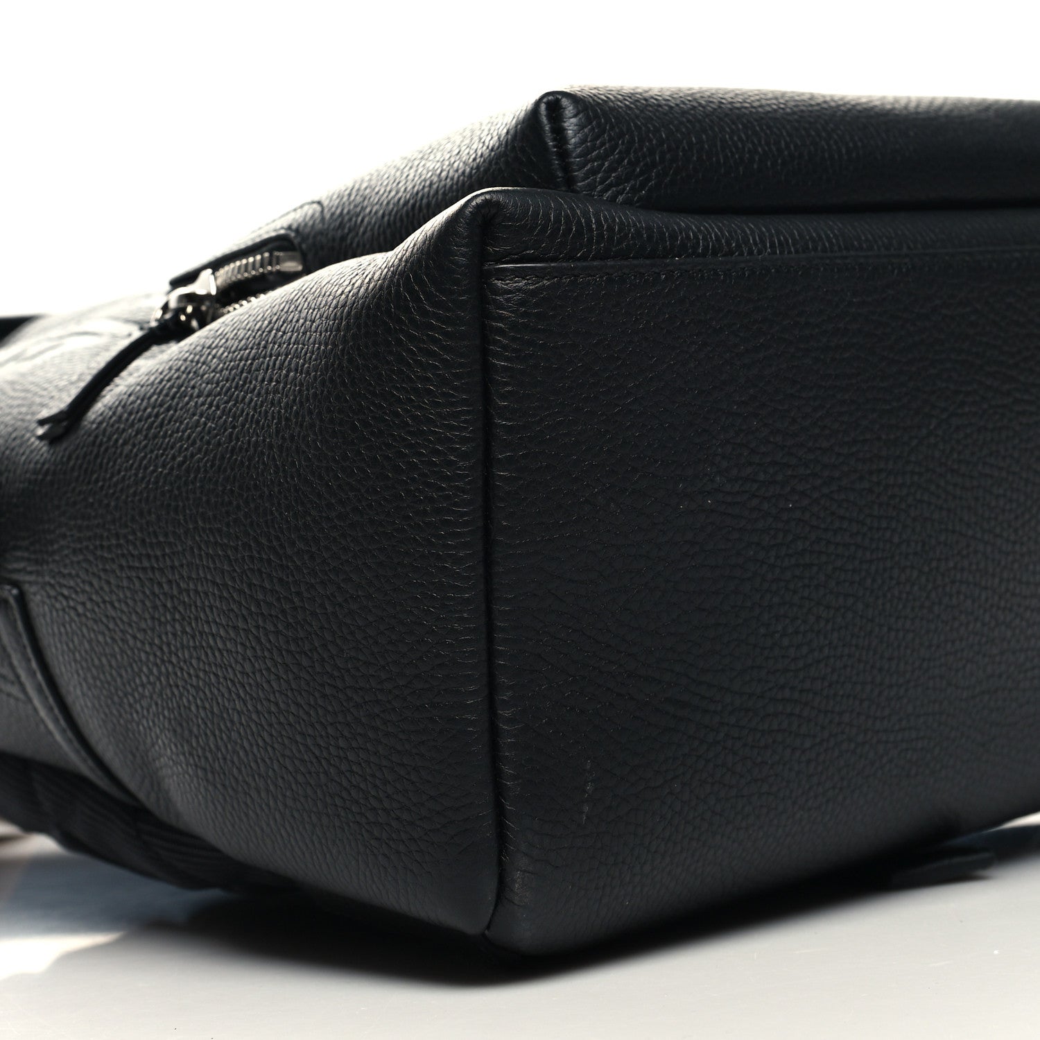 Burberry Calfskin Logo Embossed Backpack Black 7 of 8