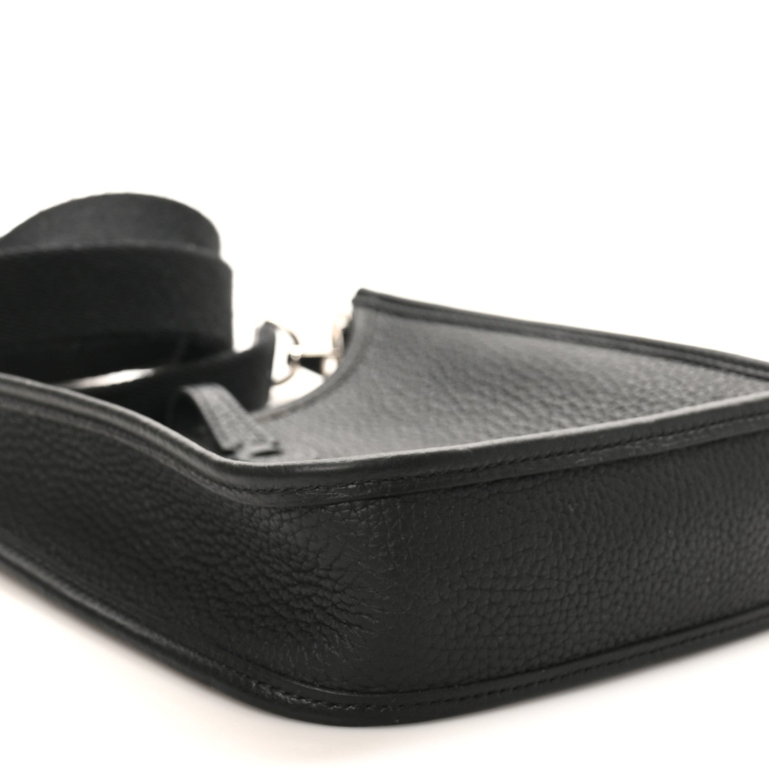 Hermes Taurillon Clemence Evelyne TPM Black 9 of 11