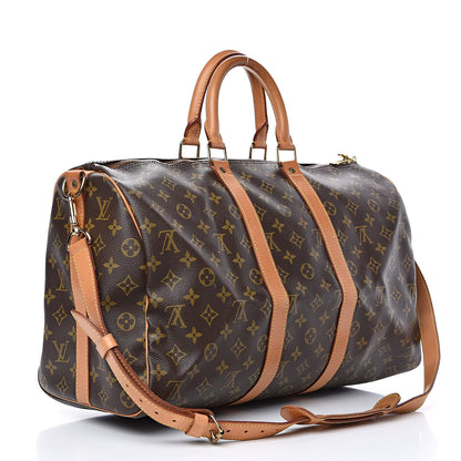 Louis Vuitton Monogram Keepall Bandouliere 45 3 of 13