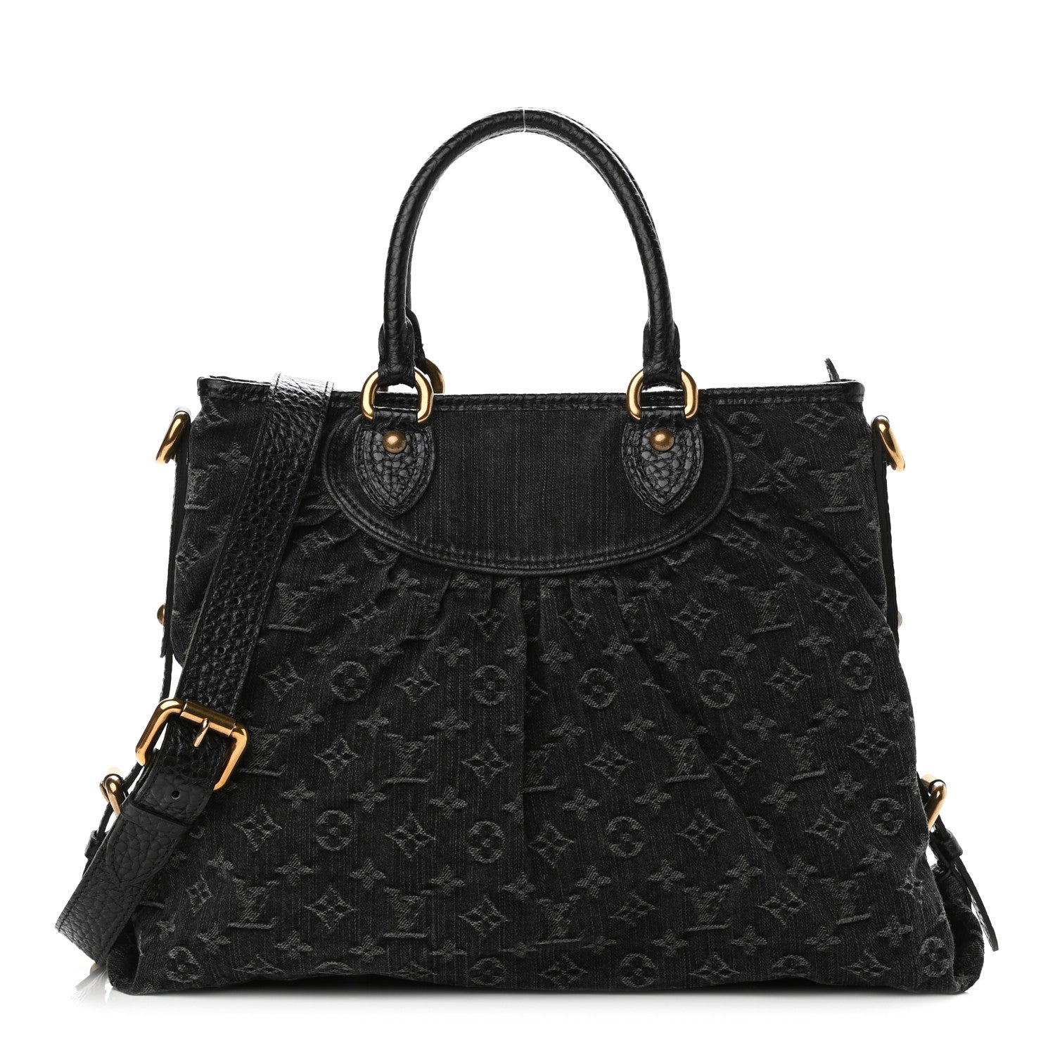 Louis Vuitton Denim Neo Cabby GM Black 1 of 10