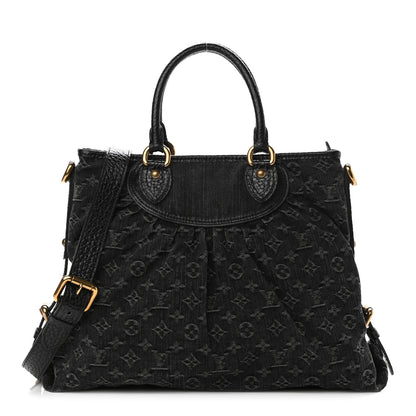 Louis Vuitton Denim Neo Cabby GM Black 1 of 10