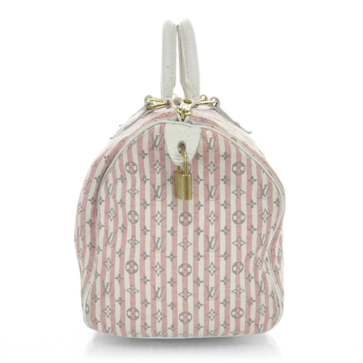 Mini Lin Croisette Speedy 30 Rouge