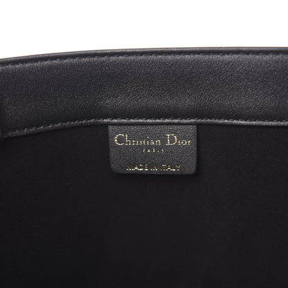 Christian Dior Calfskin Embossed Medium Book Tote Black 5 of 10