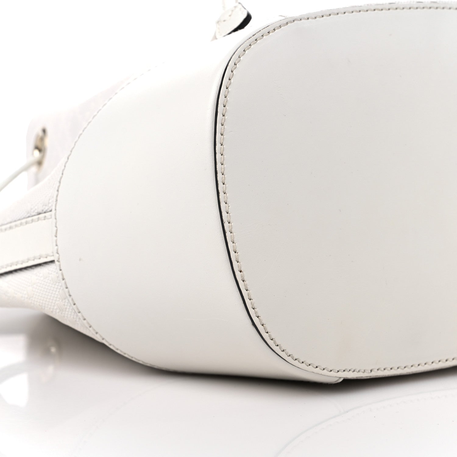 Gucci Hilary Lux Bright Diamante Small Bucket Bag Great White 9 of 16