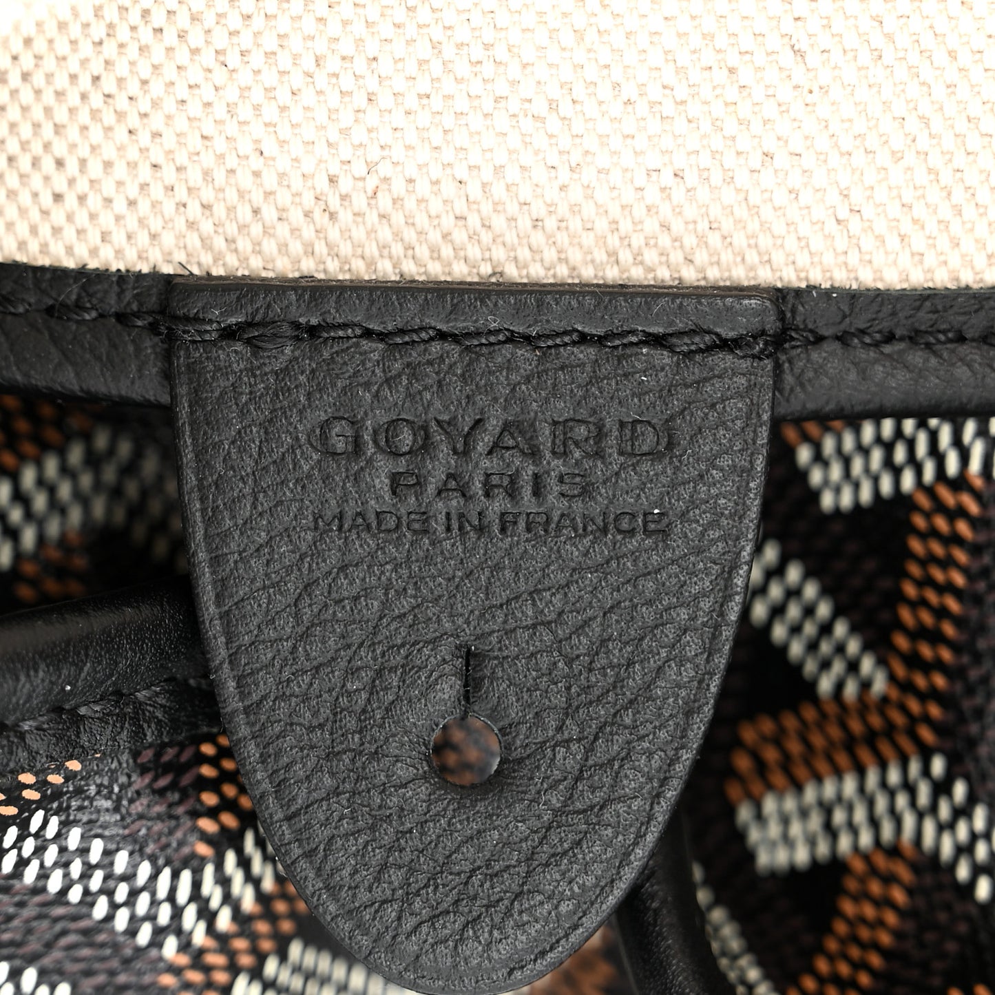 Goyardine Artois PM Black