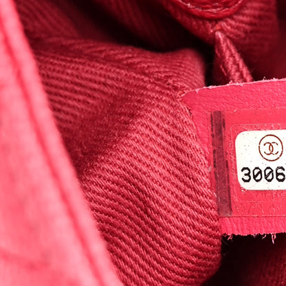 Chanel Caviar Quilted Mini Coco Handle Flap Fuchsia 7 of 10