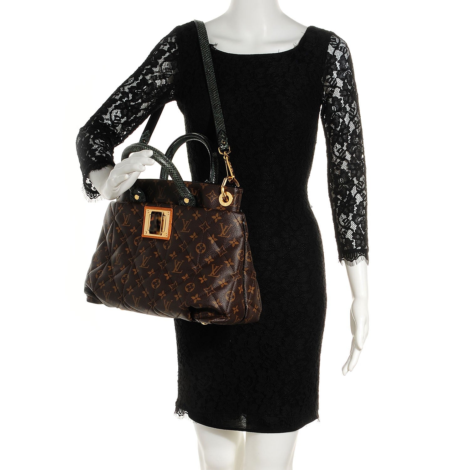 Louis Vuitton Monogram Etoile Exotique MM Blue 2 of 7