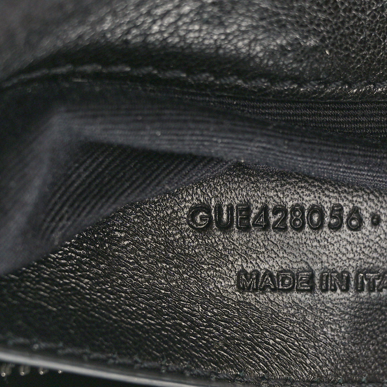 Sheepskin Matelasse Chevron Monogram Monochrome Medium College Bag Black