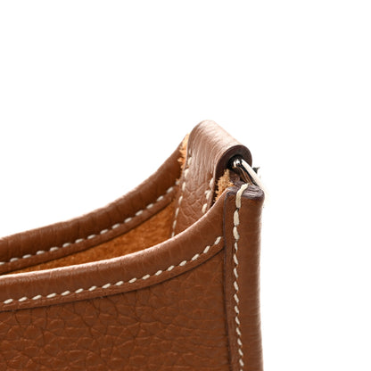 Hermes Taurillon Clemence Evelyne TPM Gold 11 of 13
