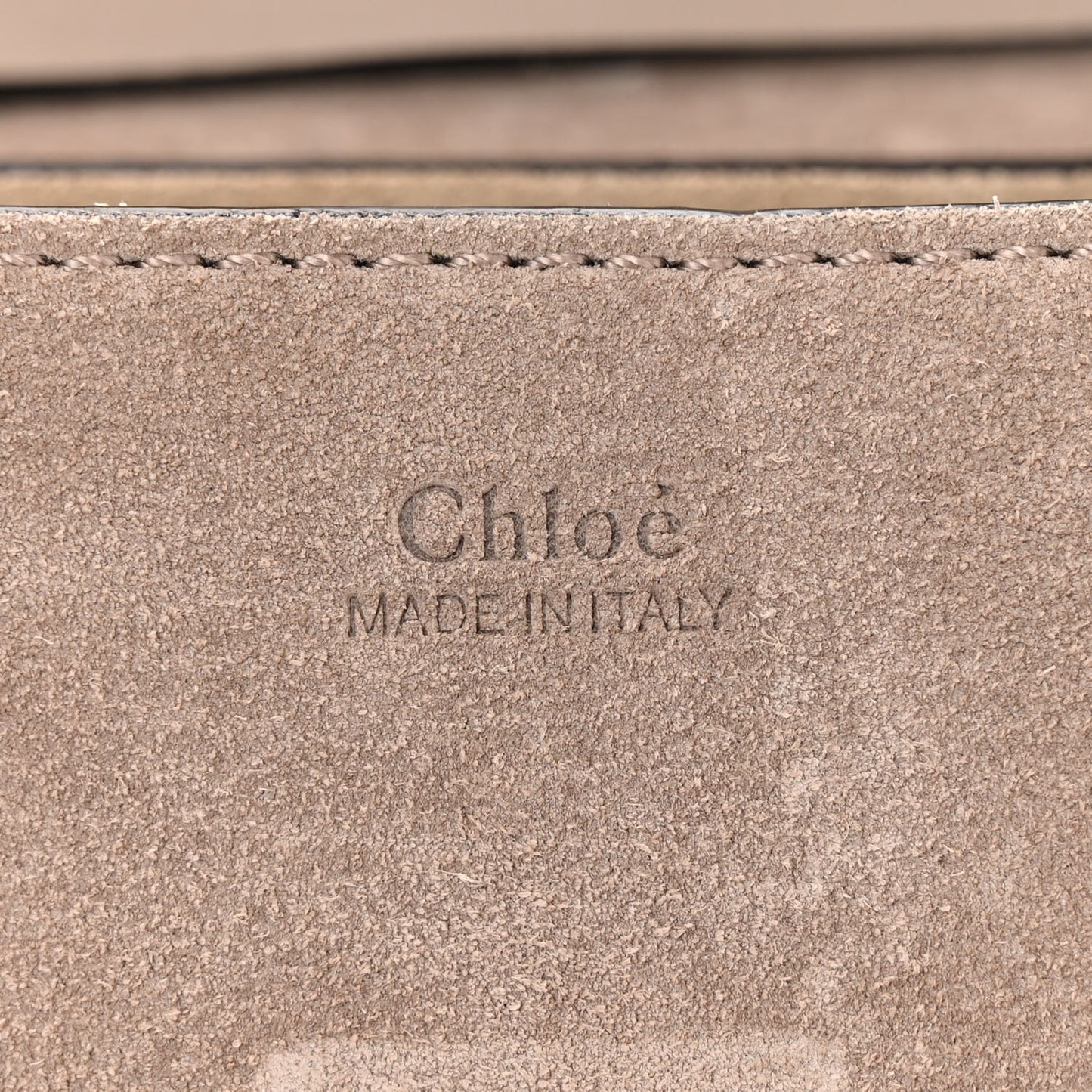 Suede Smooth Calfskin Mini Drew Shoulder Bag Motty Grey