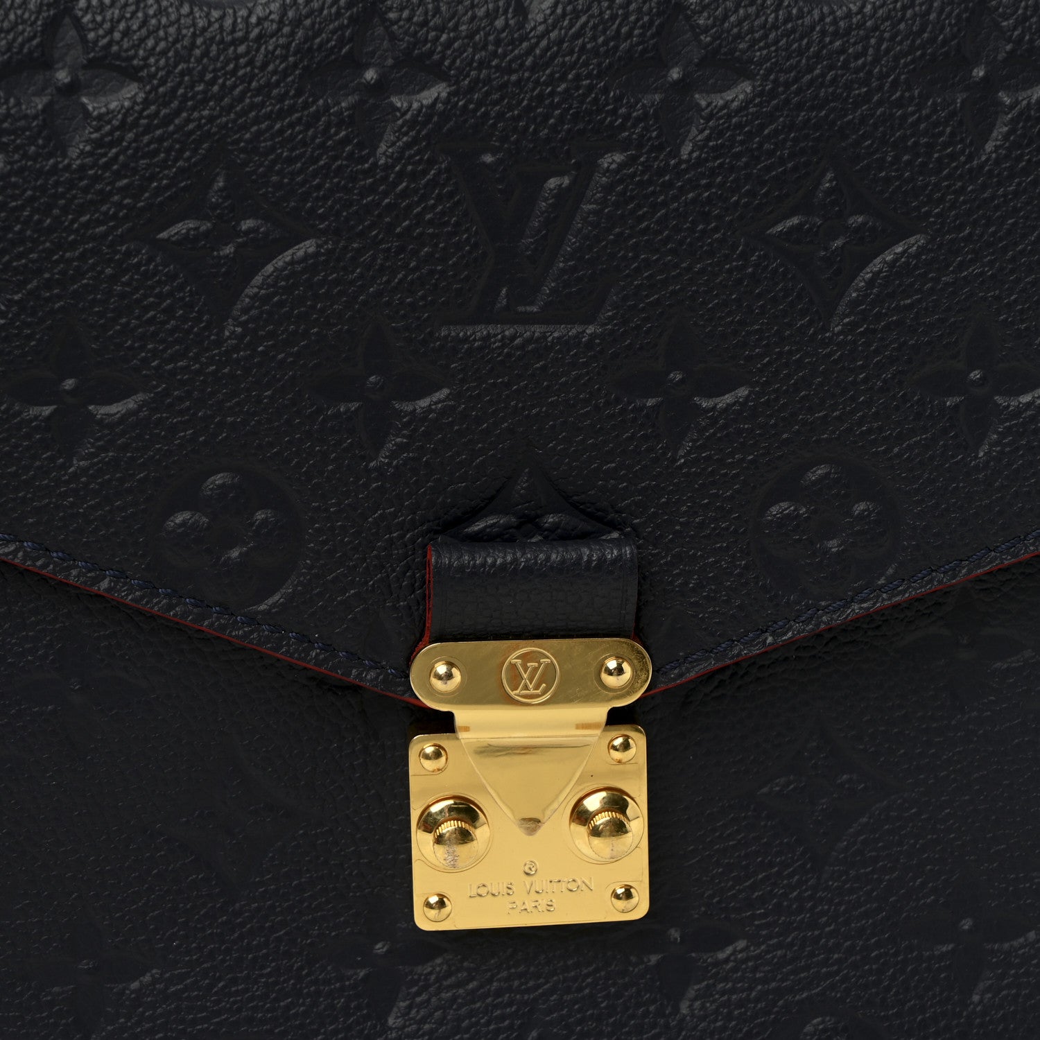 Louis Vuitton Empreinte Pochette Metis Marine Rouge 8 of 10