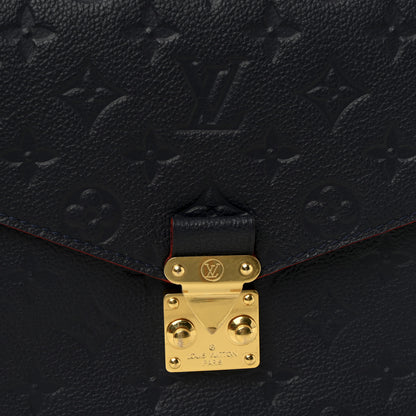 Louis Vuitton Empreinte Pochette Metis Marine Rouge 8 of 10