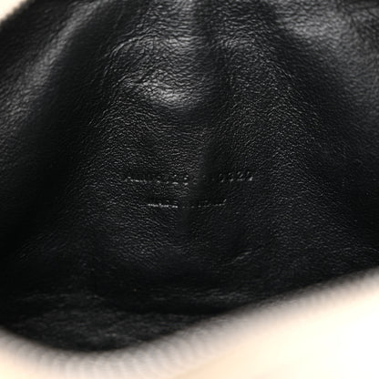 Saint Laurent Calfskin Crocodile Embossed Monogram Mini Lou Camera Bag Crema Soft 7 of 20