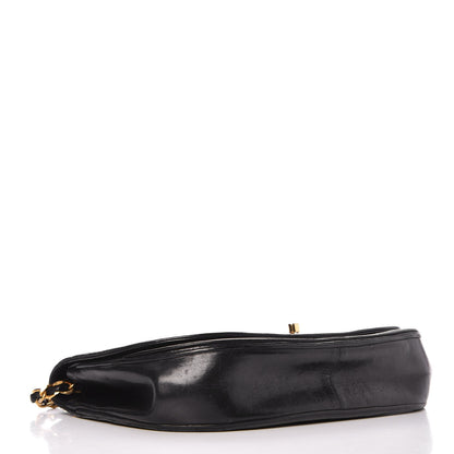 Chanel Lambskin Horizontal Quilted Small Single Flap Black 4 of 13