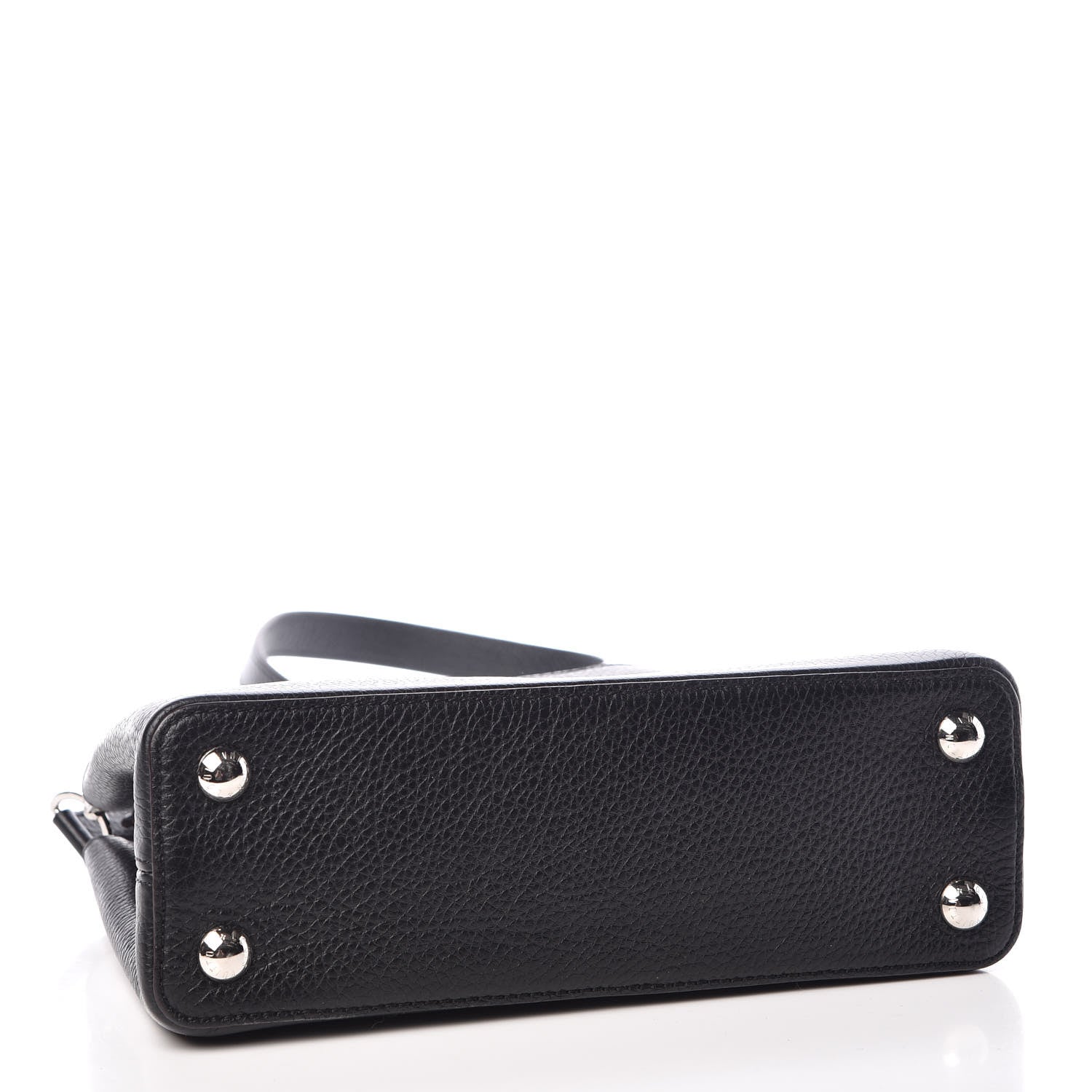 Louis Vuitton Taurillon Capucines BB Black 5 of 10
