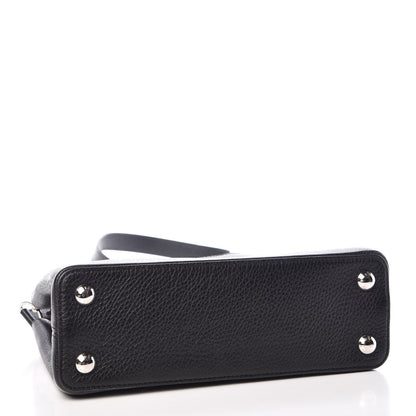 Louis Vuitton Taurillon Capucines BB Black 5 of 10