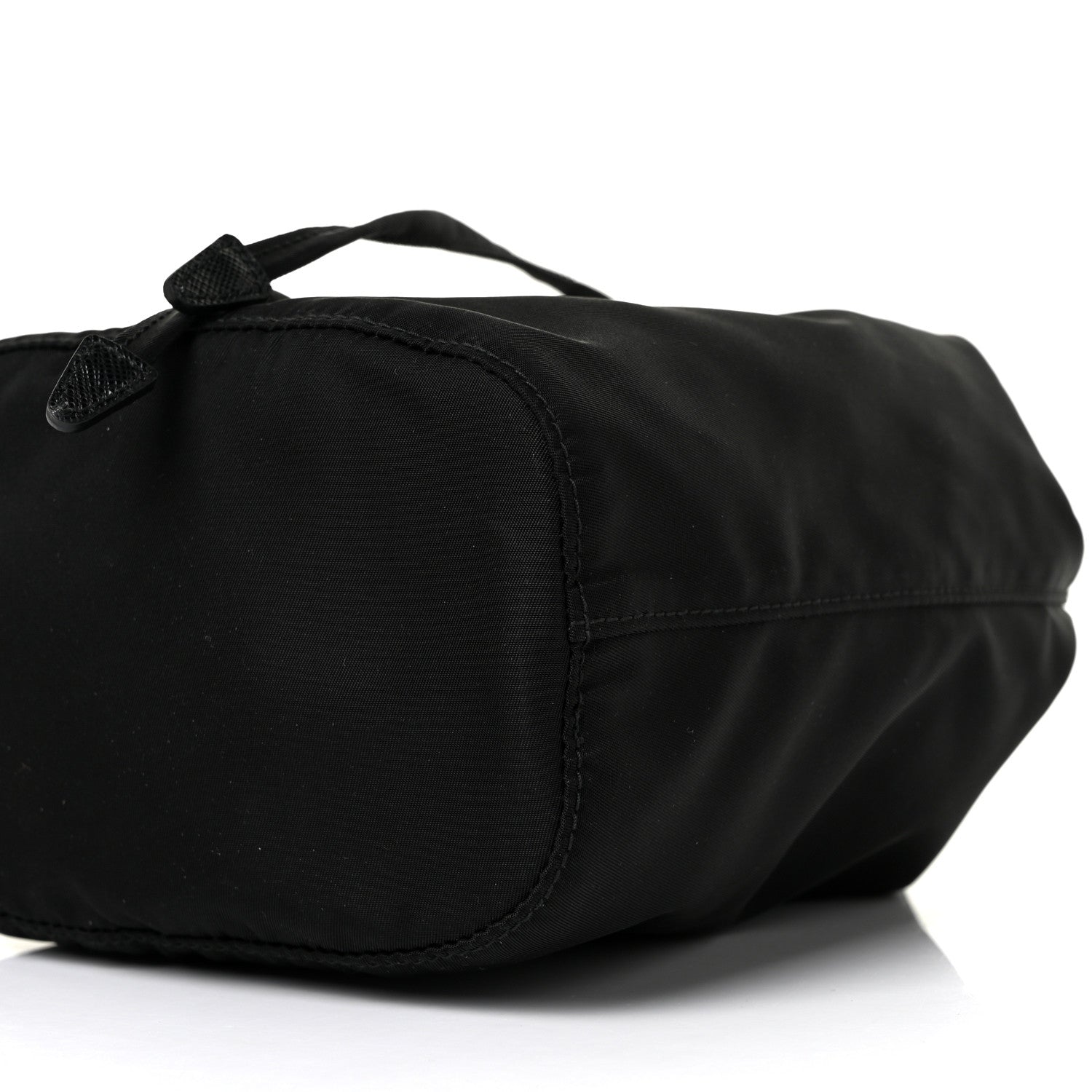 Prada Nylon Vela Drawstring Pouch Black 7 of 7