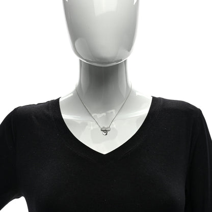 Tiffany Platinum Diamond Paper Flowers Pendant Necklace 2 of 4