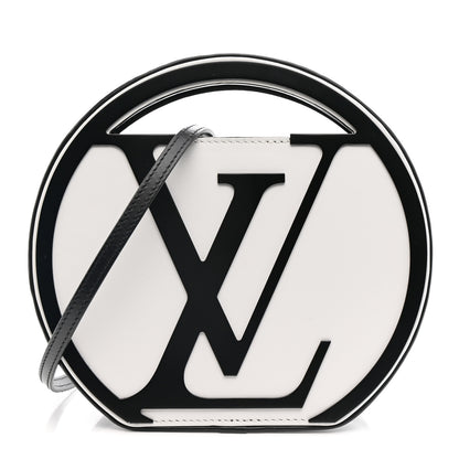 Louis Vuitton Calfskin Around Me PM White Black 1 of 11