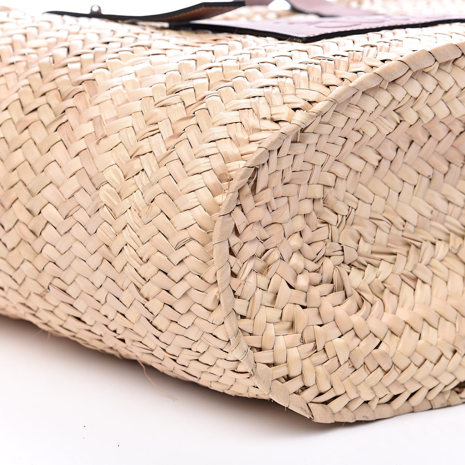 Loewe Raffia Basket Tote Natural Tan 7 of 13