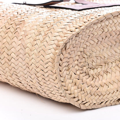 Loewe Raffia Basket Tote Natural Tan 7 of 13