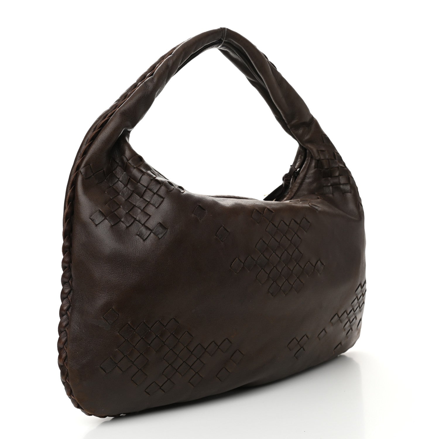 Bottega Veneta Nappa Intrecciato Medium Veneta Hobo Ebano 2 of 9
