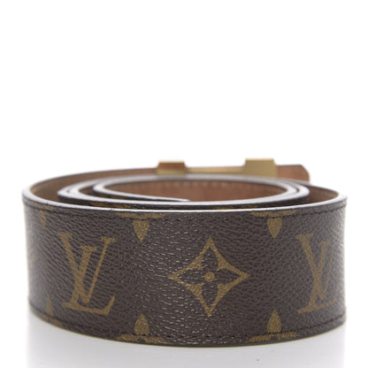 Louis Vuitton Monogram 40mm LV Initiales Belt 80 32 2 of 10