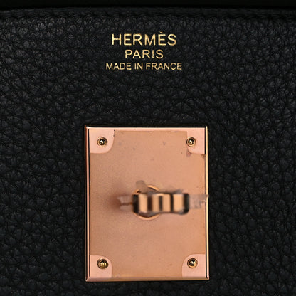 Hermes Togo Birkin 30 Black 6 of 10