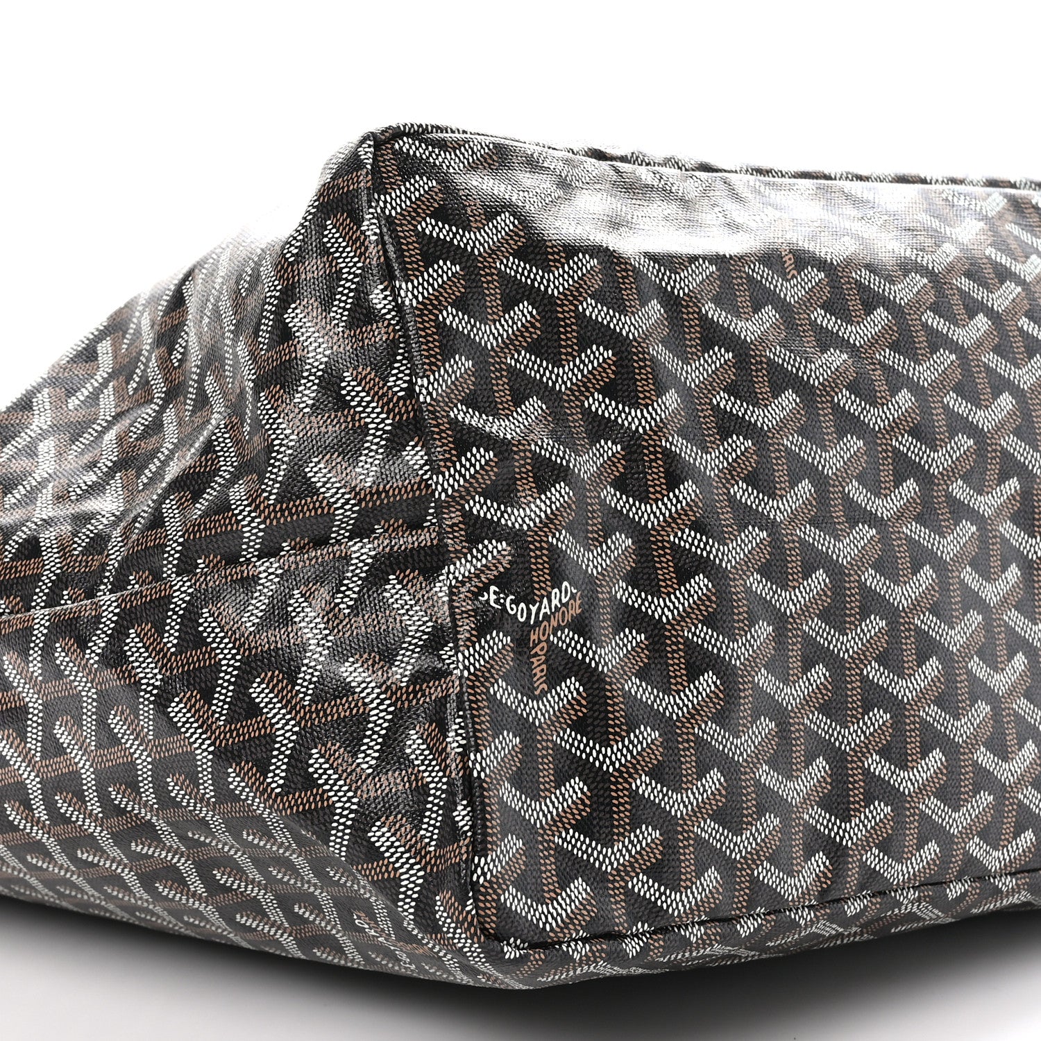 Goyard Goyardine Saint Louis GM Black Gold 10 of 11
