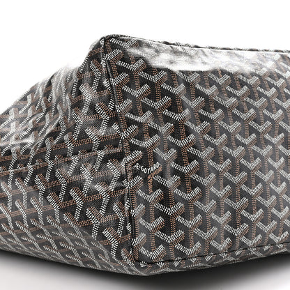 Goyard Goyardine Saint Louis GM Black Gold 10 of 11