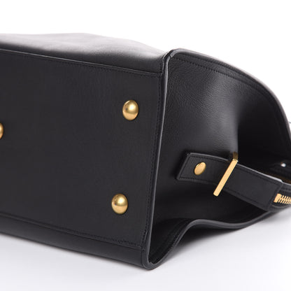 Saint Laurent Calfskin Small Classic Y Cabas Black 9 of 11