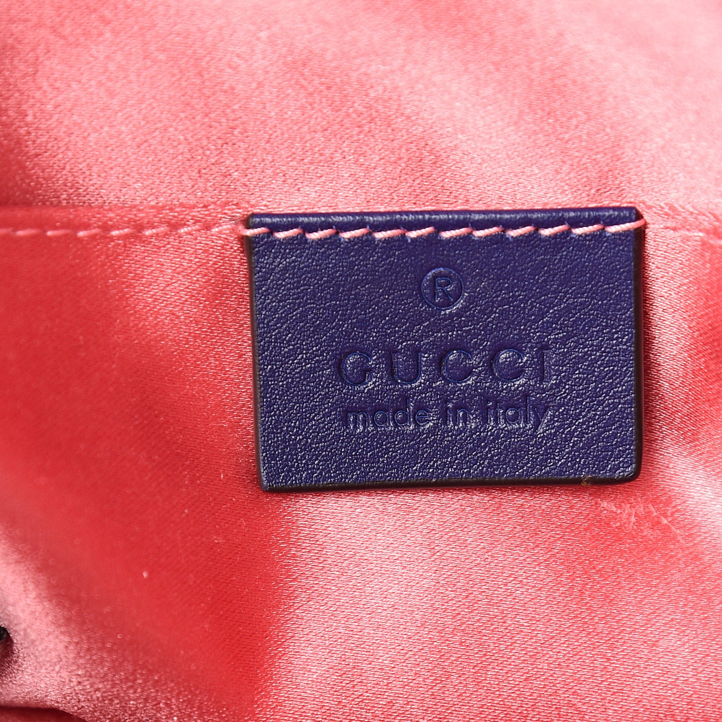 Velvet Matelasse GG Marmont Belt Bag 75 30 Cobalt Blue