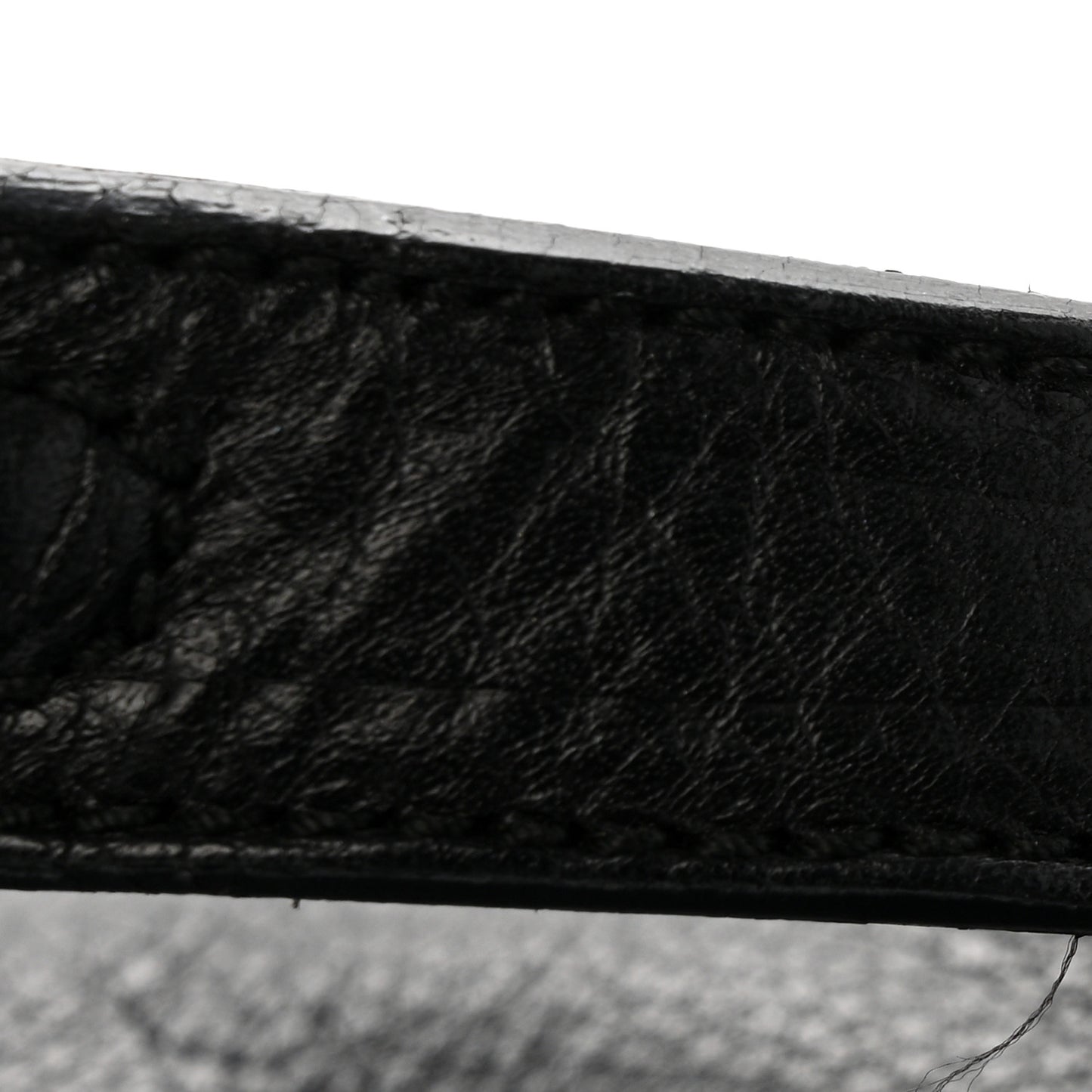 Calfskin Canvas Large Muse Two Black