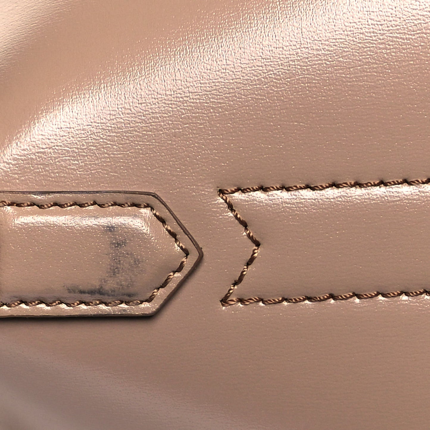 Shiny Lord Calfskin Medium Antigona Dark Beige