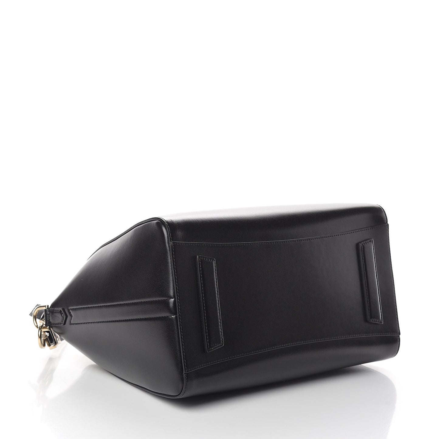 Shiny Lord Calfskin Medium Antigona Black