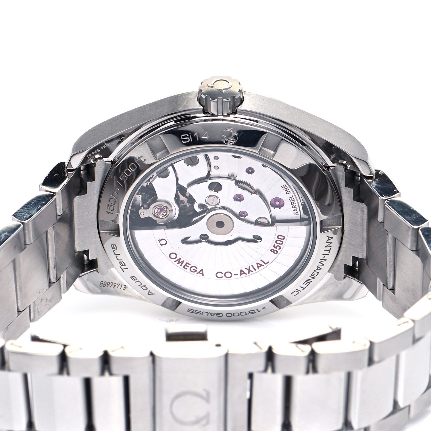 Omega Stainless Steel 38mm Seamaster Aqua Terra Master Co-Axial Chronometer Automatic Watch Black 231.10.39.21.01.002 4 of 5