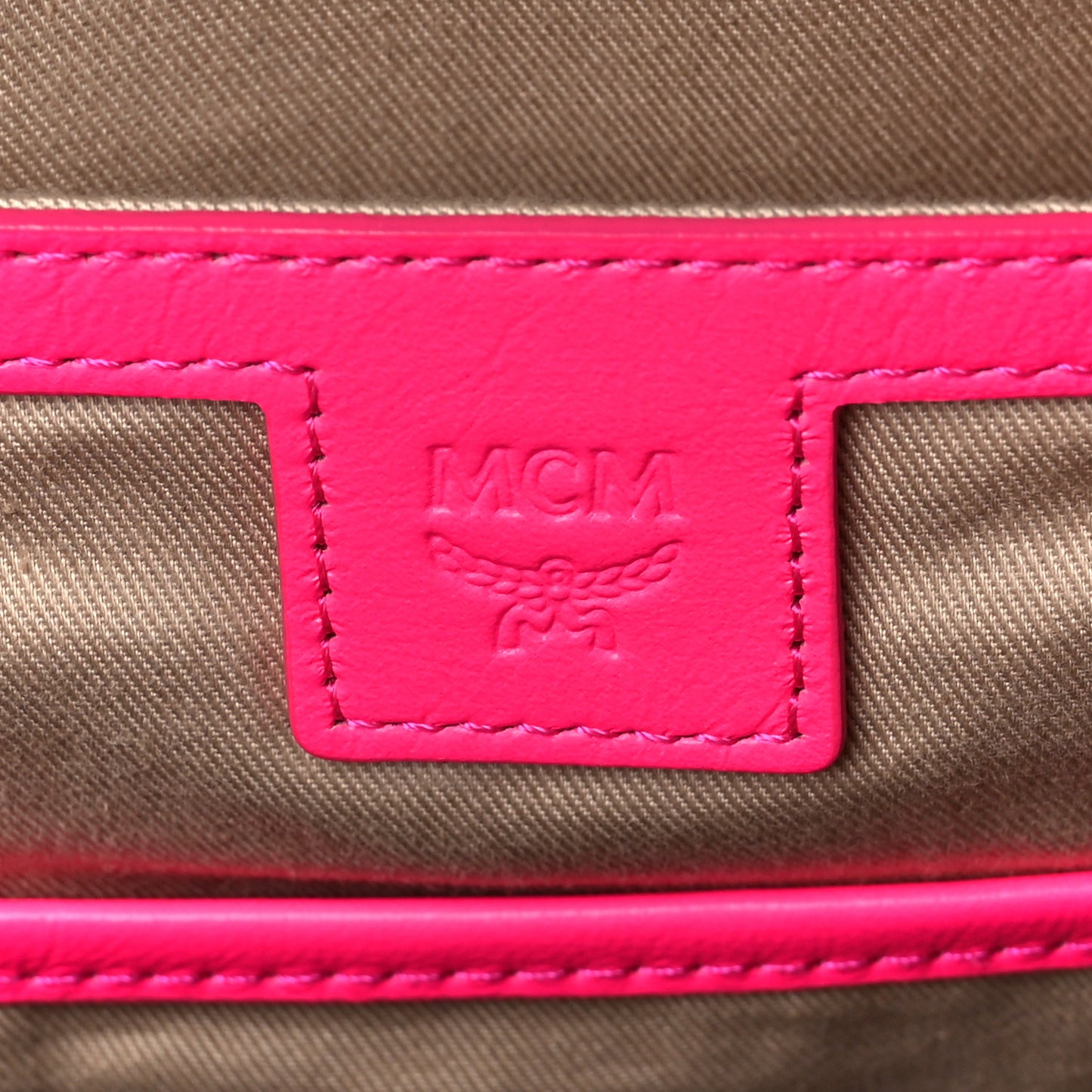 Visetos Small Side Stud Stark Backpack Neon Pink