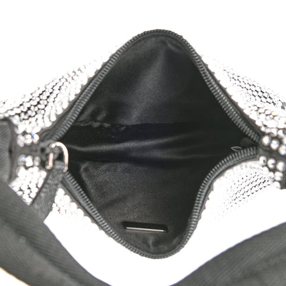 Prada Satin Crystal Mini Re-Edition 2000 Bag Cristal 5 of 11