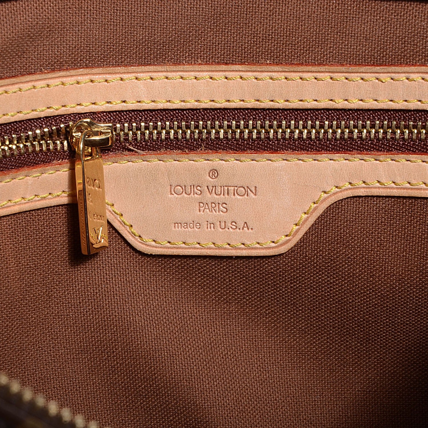 Louis Vuitton Monogram Cabas Piano 6 of 7