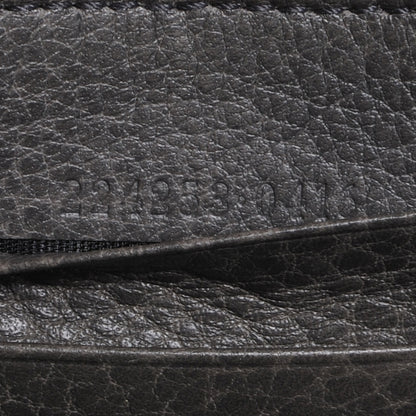 Gucci Guccissima Bamboo Tassel Zip Around Wallet Grey 7 of 7